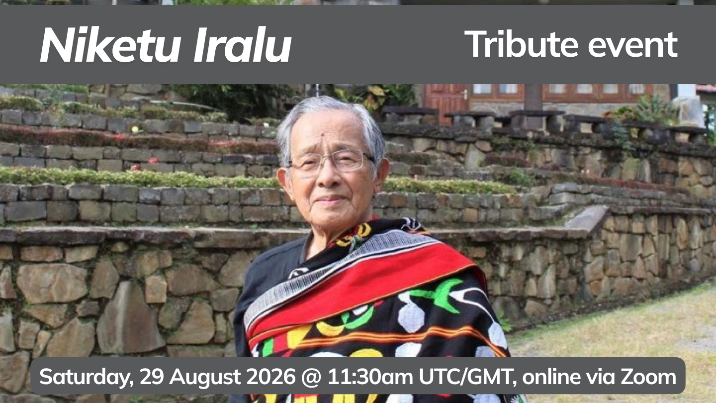 Niketu Iralu Tribute Event_29 AUG 2026