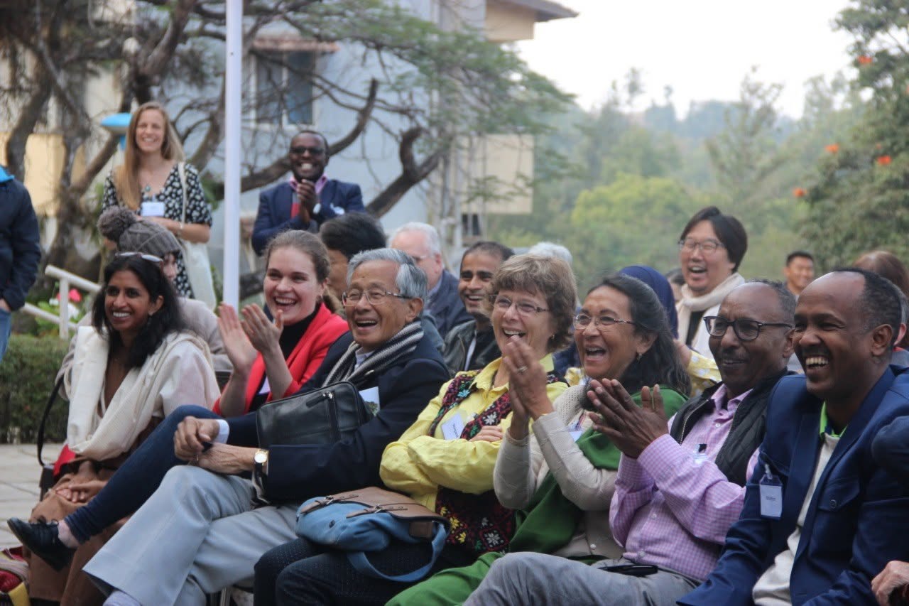 Niketu Iralu at Asia Plateau, IofC Centre, Panchgani, India