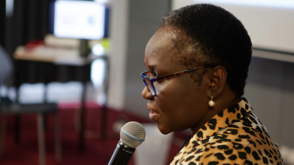 Amina Dikedi-Ajakaiye CoP President Caux 2019 Amina Dikedi-Ajakaiye CoP President Caux 2019